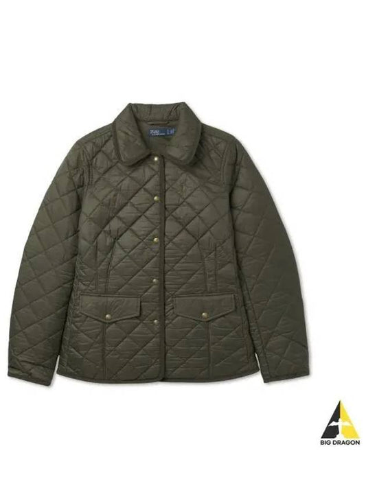 W quilted jacket green - POLO RALPH LAUREN - BALAAN 1