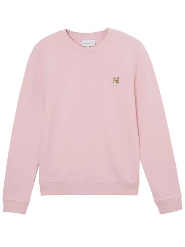 Fox Head Patch Regular Sweatshirt Pink - MAISON KITSUNE - BALAAN 4