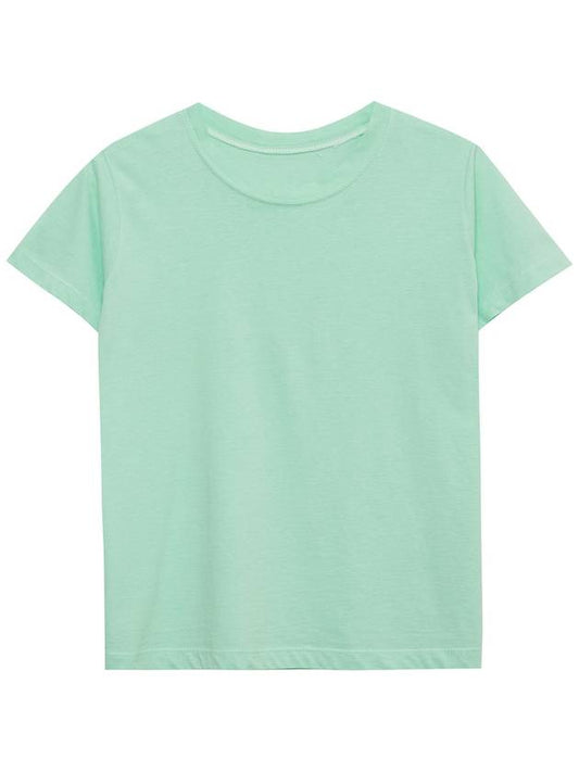 Pure Cotton Round Layered Mini Short Sleeve T-Shirt - RS9SEOUL - BALAAN 2