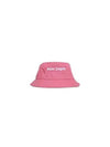 Classic Logo Bucket Hat Pink - PALM ANGELS - BALAAN 6