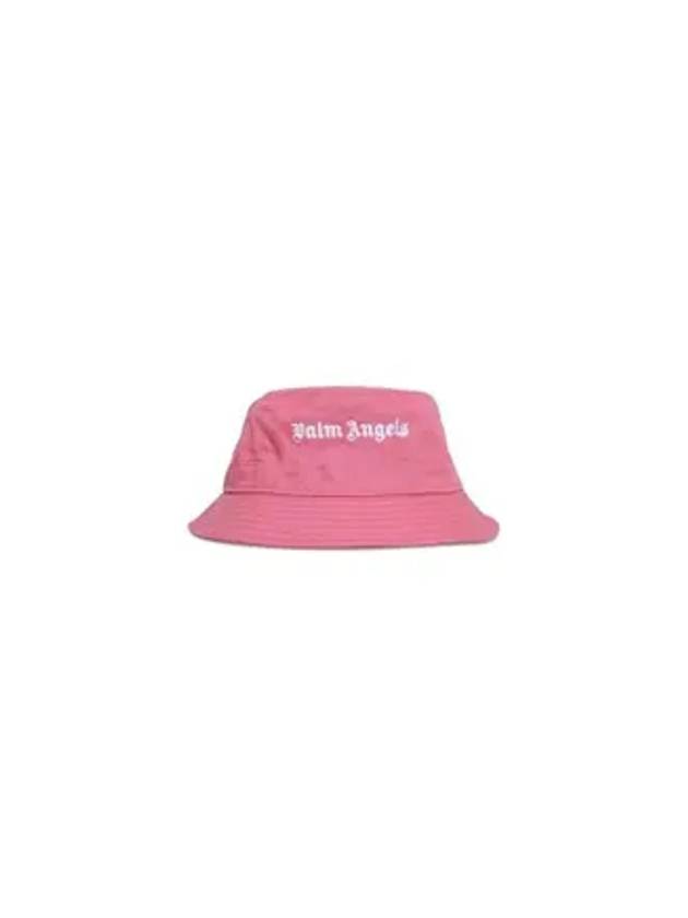 Classic Logo Bucket Hat Pink - PALM ANGELS - BALAAN 6