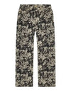 Floral Print VeGGie Cropped Straight Jeans - GANNI - BALAAN 2