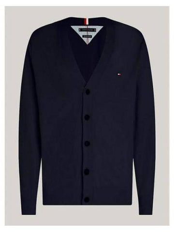 Cardigan MW31214 DW5 Blue - TOMMY HILFIGER - BALAAN 1