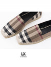 Alport Espadrilles Brown Black White - BURBERRY - BALAAN 6