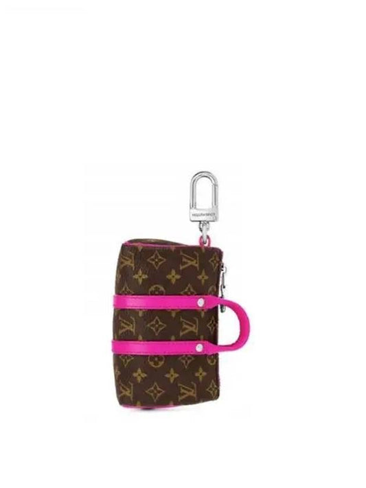 Keyring Key Holder LV Color Mania Mini Keepall LV Color Mania Keepall Pouch Pink M01520 - LOUIS VUITTON - BALAAN 1