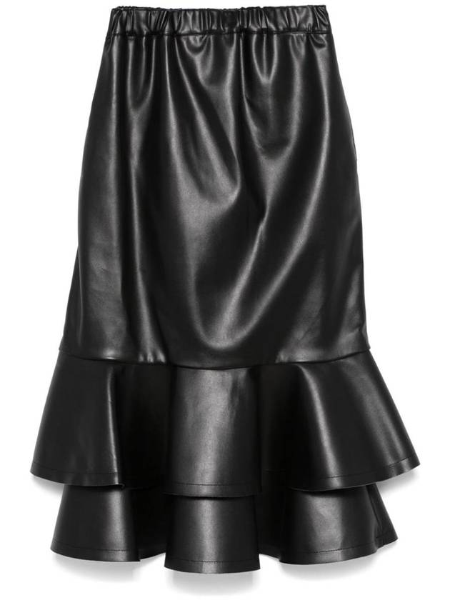 Comme Des Garçons Midi Skirt With Ruffles - COMME DES GARCONS - BALAAN 1