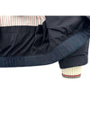 Poly Twill Down Filled 4-Bar Ski Padding Navy - THOM BROWNE - BALAAN 7