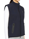 Women's Brushed Vest Navy - HYDROGEN - BALAAN 5