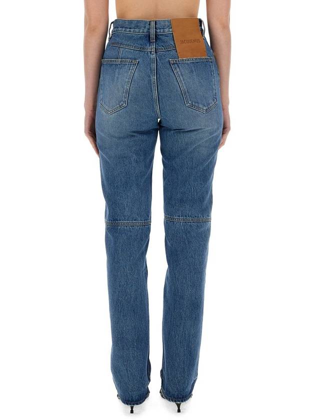 Denim Straight Pants 241DE034 151333C - JACQUEMUS - BALAAN 4