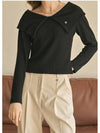 Daylily Big Collar Long Sleeve T Shirt Sora - MICANE - BALAAN 5