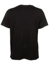 Men's Item Logo Cotton Short Sleeve T-Shirt Black - A.P.C. - BALAAN 3