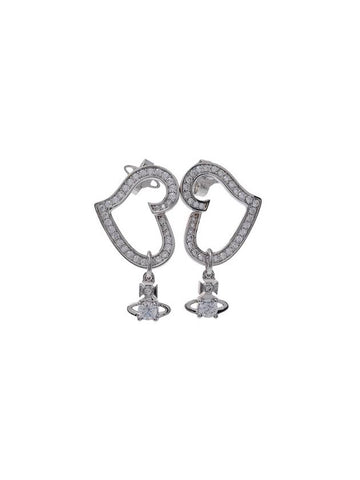 Belinda Earrings Silver - VIVIENNE WESTWOOD - BALAAN 1