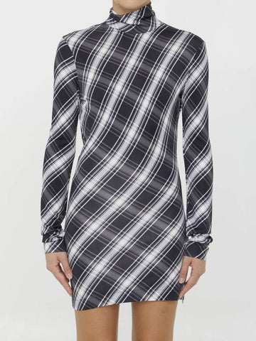 Viscose Mini Dress - JIL SANDER - BALAAN 1