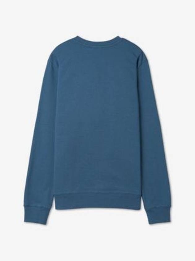 VPC Logo Crew Neck Sweatshirt Blue - A.P.C. - BALAAN 3