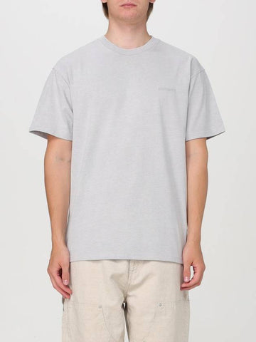 T-shirt Carhartt Wip in cotone con logo ricamato - CARHARTT WIP - BALAAN 1