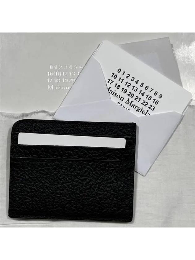 Stitch Card Wallet Black - MAISON MARGIELA - BALAAN 3