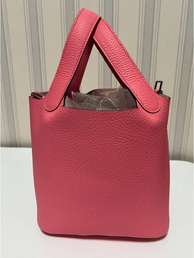 Picotin Lock 18 Tote Bag Rose - HERMES - BALAAN 5