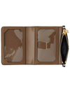 Icon Stripe E Canvas Card Wallet Beige - BURBERRY - BALAAN 5