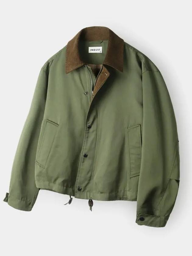 Heritage Half Hunting Jacket Khaki - INDUST - BALAAN 7