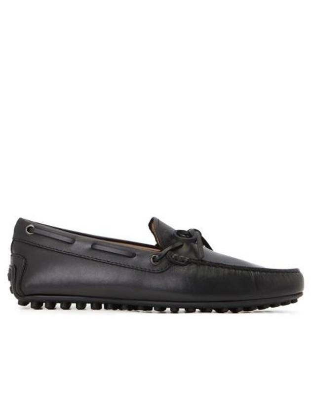 City Gommino Leather Driving Shoes Black - TOD'S - BALAAN 3