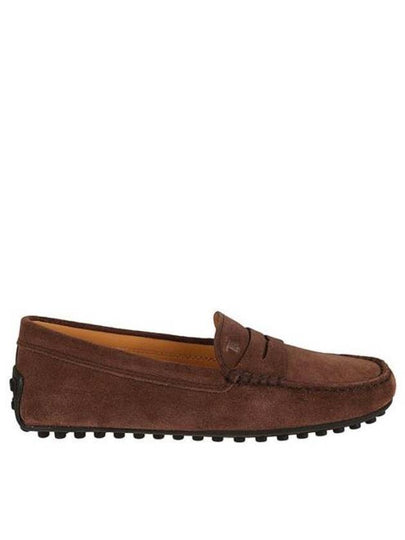 Gommino Suede Driving Shoes Brown - TOD'S - BALAAN 2