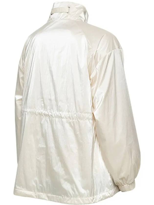 Coggia Drawstring Jacket Light Ivory - DUVETICA - BALAAN 4