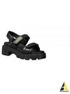 Dioract Platform Lambskin Sandals Black - DIOR - BALAAN 2