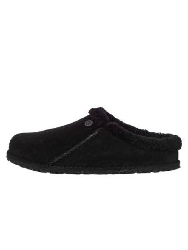 Zermatt Suede Slippers Black - BIRKENSTOCK - BALAAN 2