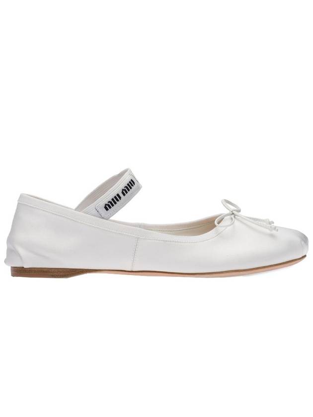 Satin Ballerinas White - MIU MIU - BALAAN 3