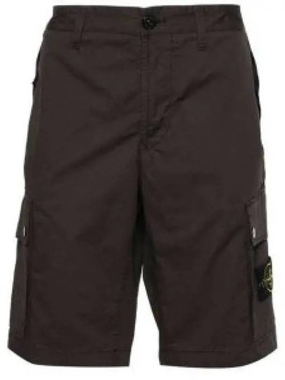 Wappen Cargo Bermuda Shorts Drak Grey - STONE ISLAND - BALAAN 2