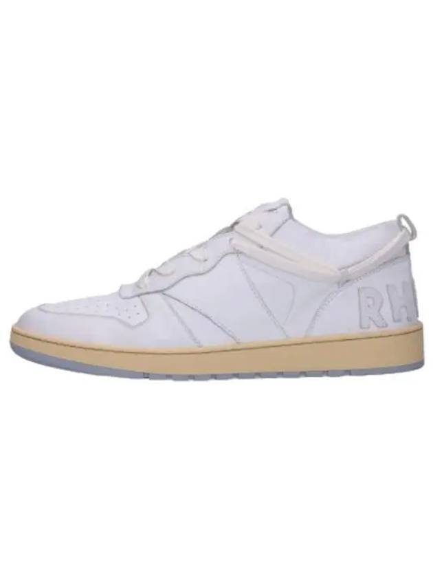 logo panel low top sneakers white - RHUDE - BALAAN 1