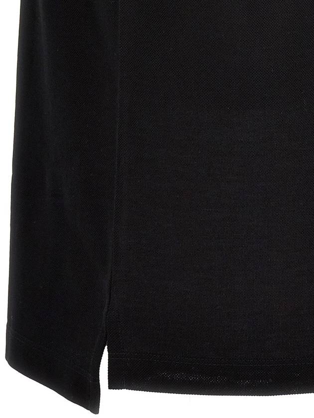 Polo T-Shirt 10106121A076481B000 Black - VERSACE - BALAAN 5