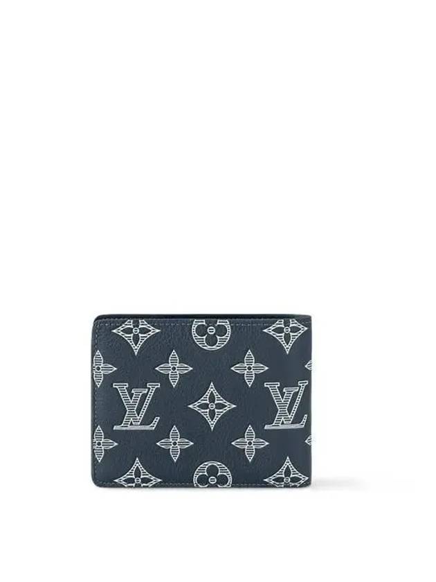 Multiple G65 Half Wallet Navy - LOUIS VUITTON - BALAAN 5