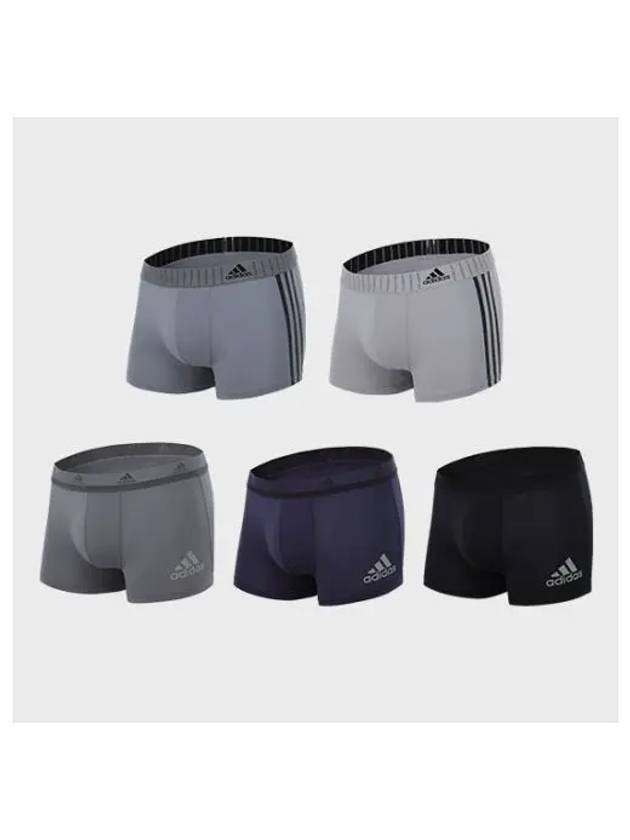 adidas UNDERWEAR Performance Mesh Draws 5 Pack B - ADIDAS - BALAAN 1