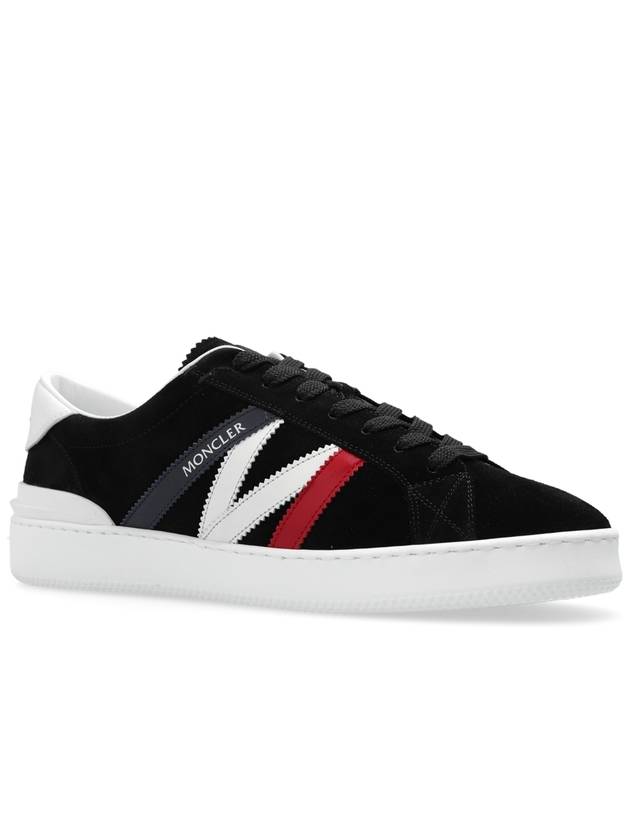 Monaco M Low Top Sneakers Black - MONCLER - BALAAN 5