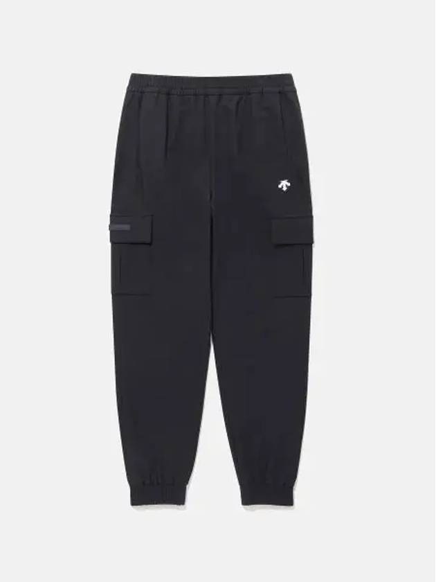 Brushed Woven Cargo Pants Black SP323UPT91 - DESCENTE - BALAAN 1