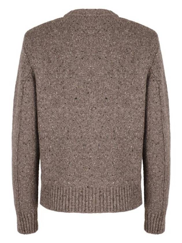 Veneta Crew Neck Knit Top Grey - BOTTEGA VENETA - BALAAN 3