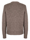 Veneta Crew Neck Knit Top Grey - BOTTEGA VENETA - BALAAN 3