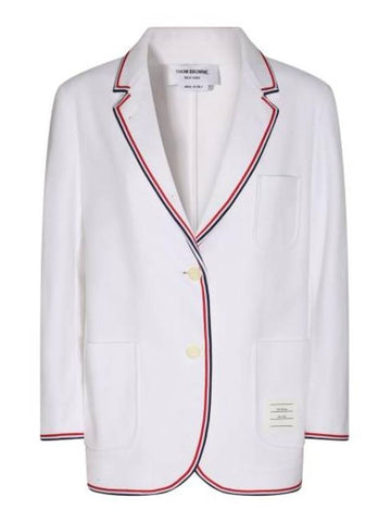 Jacket FJT248AJ0042 100 - THOM BROWNE - BALAAN 1