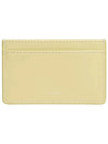 Slim Pocket Mini Coin Card Wallet Pale Lemon - LE MASQUE - BALAAN 7