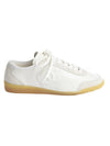 Calfskin Suede Low Top Sneakers White - CHANEL - BALAAN 1