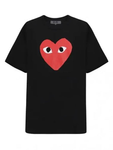 heart printed short sleeve t shirt - COMME DES GARCONS - BALAAN 1