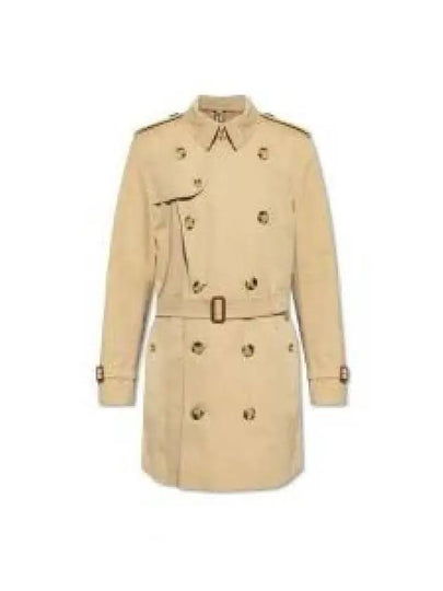 Short Kensington Heritage Trench Coat Beige - BURBERRY - BALAAN 2