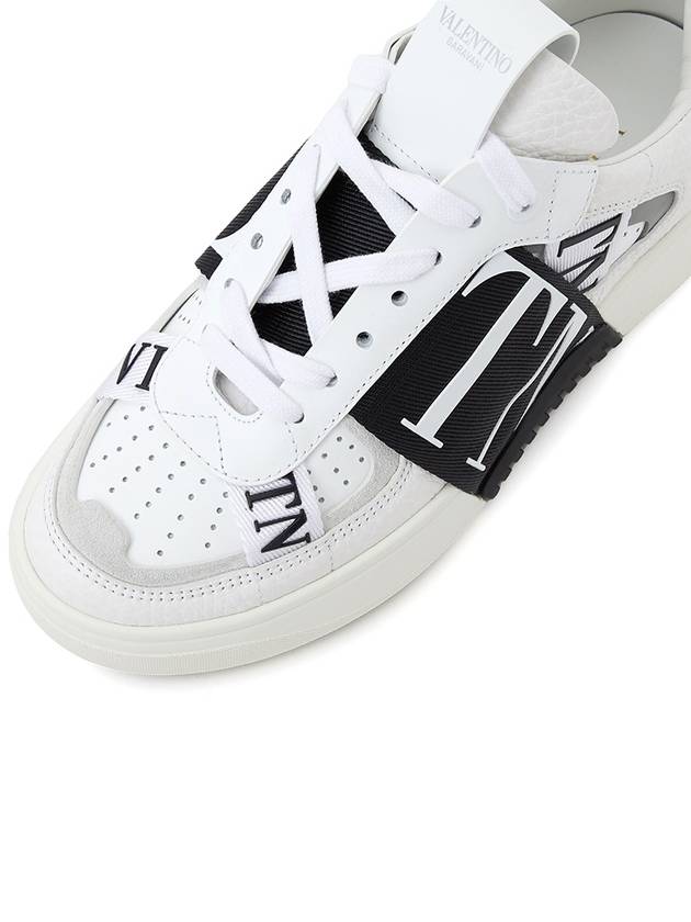 Women's VL7N Strap Low Top Sneakers White - VALENTINO - BALAAN 8