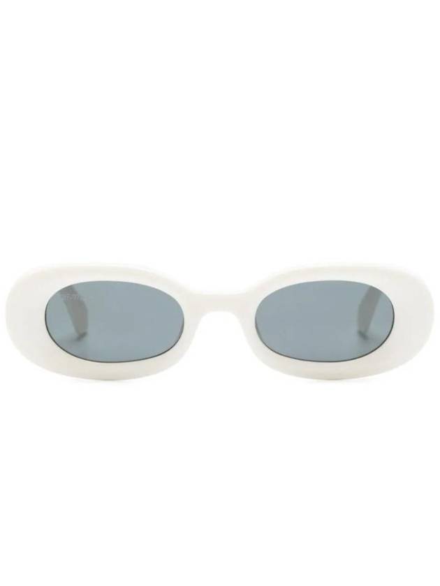 Amalfi oval frame sunglasses - OFF WHITE - BALAAN 1