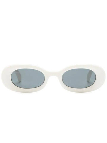 Amalfi oval frame sunglasses - OFF WHITE - BALAAN 1