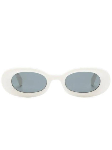 Amalfi oval frame sunglasses - OFF WHITE - BALAAN 1