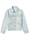 Trucker Denim Jacket Blue - AMI - BALAAN 1