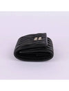 Matelasse Logo Nappa Leather Half Wallet Black - MIU MIU - BALAAN 5