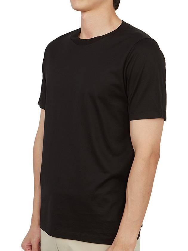 Shadow Back Graphic Print Short Sleeve T-Shirt Black - STONE ISLAND - BALAAN 4